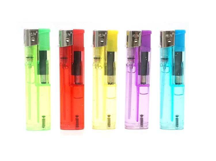 Refillable Slim Electric Lighter 8.0cm Electric Lighter Parts