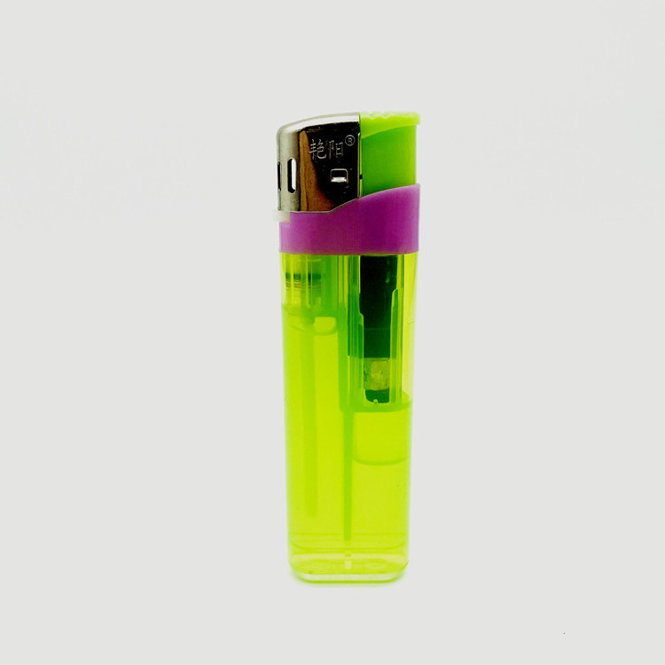 Foggy Color Electric Lighter Encendedor Electrico for Smoking Use Camping Lighter BBQ