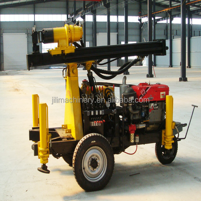 2020 Small portable used air compressor DTH hammer water well drilling rig for sale