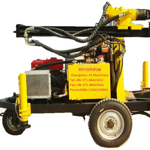 2020 Small portable used air compressor DTH hammer water well drilling rig for sale