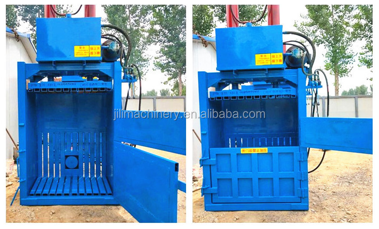 Portable waste paper baler machine/ small hydraulic packing machine