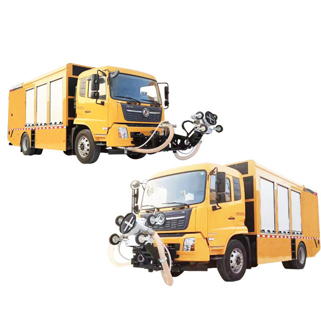 Road Marking Cleaning Hydro Jetting Machine For Airport Rubber Removal And Pavement Marking