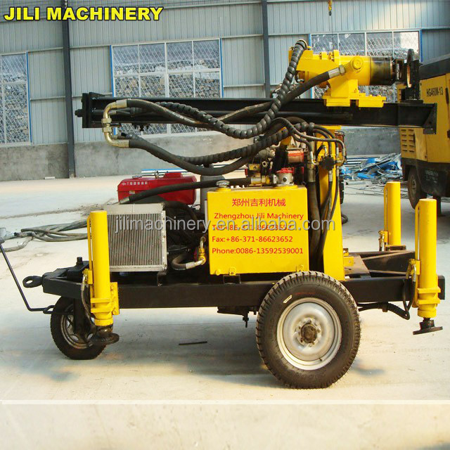 2020 Small portable used air compressor DTH hammer water well drilling rig for sale