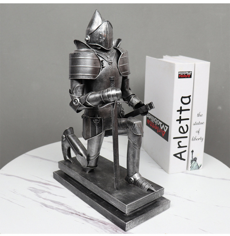 wholesale metal antique medieval knight model roman armour armor knight