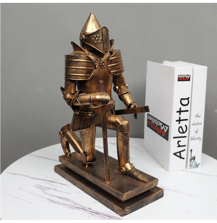 wholesale metal antique medieval knight model roman armour armor knight