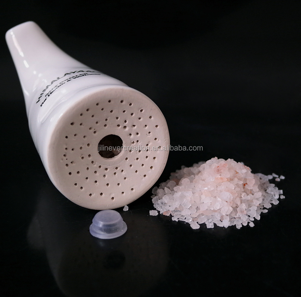 Refillable Ceramic Himalayan  salt Inhaler salt pipe inhaler