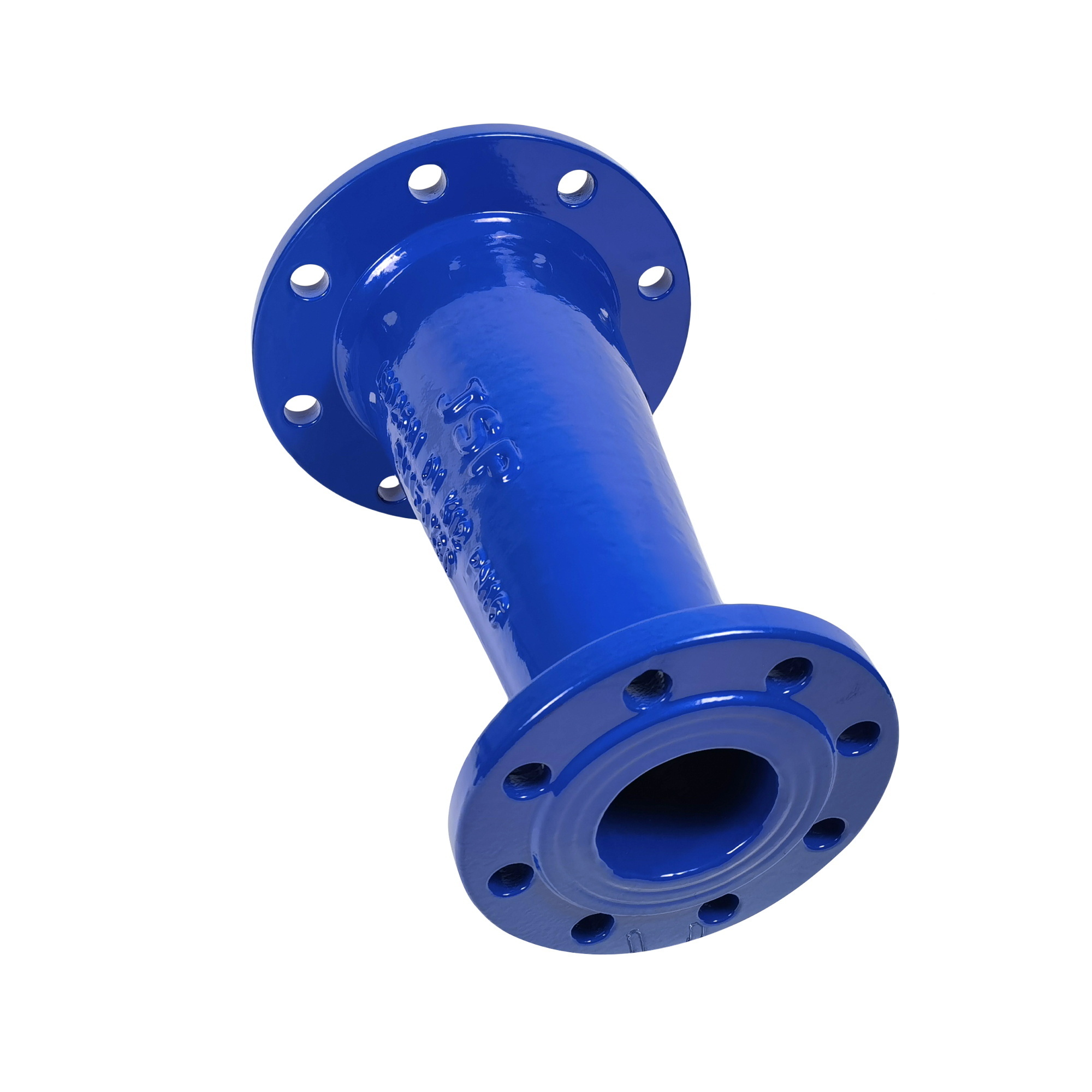 JSP Ductile Iron Pipe Fitting Double Flanged Taper Epoxy Coating Pipe Fitting Liquid Epoxy Coating Pipe Fittings