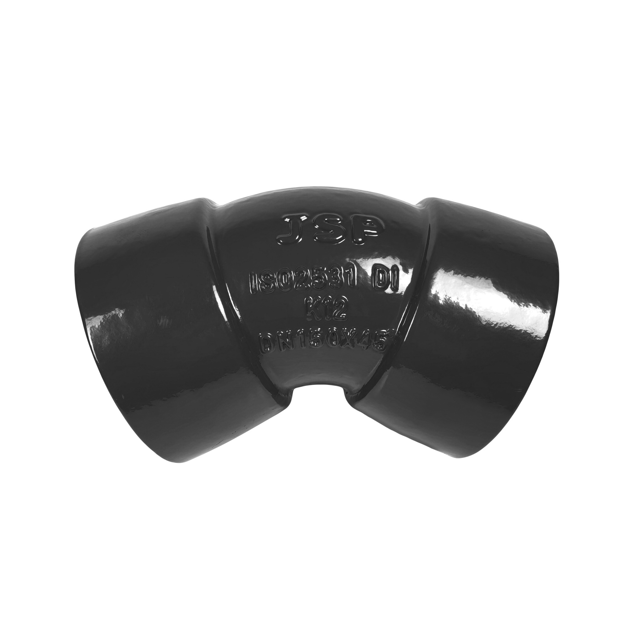 JSP ISO2531 DI Ductile Cast Iron Pipe Fittings Double Socket 90/45/22.5/11.25 Degree Bend/Elbow For Water Pipe