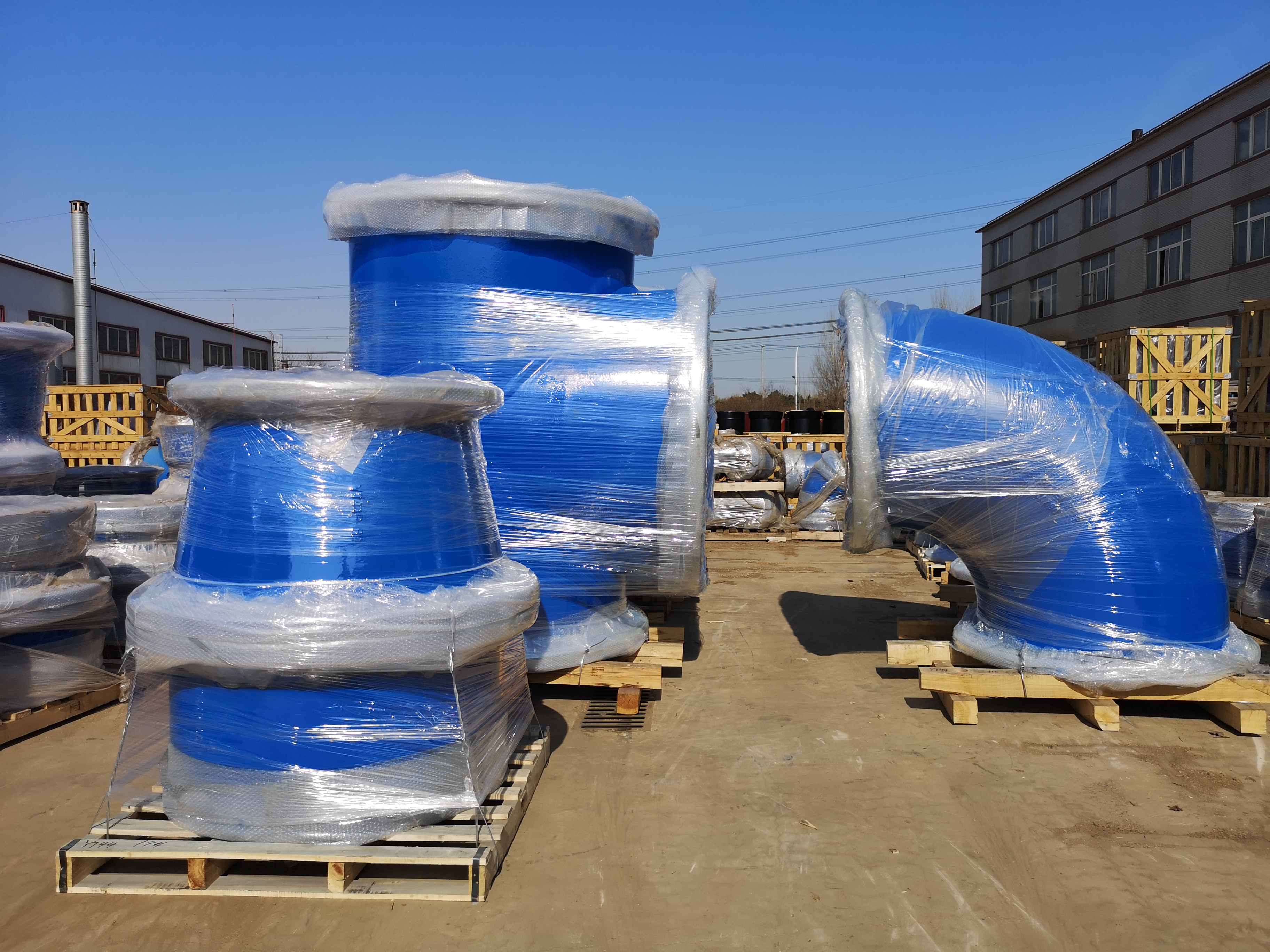 JSP Flanged Reducer/Taper Epoxy Coating Pipe Fitting Liquid Epoxy Coating Pipe Fittings Ductile Iron Pipe Fittings