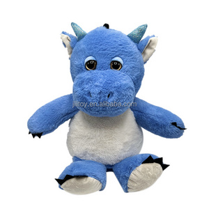 11.8 inch cute kids dragon plush toy custom design soft baby plush dragon toy