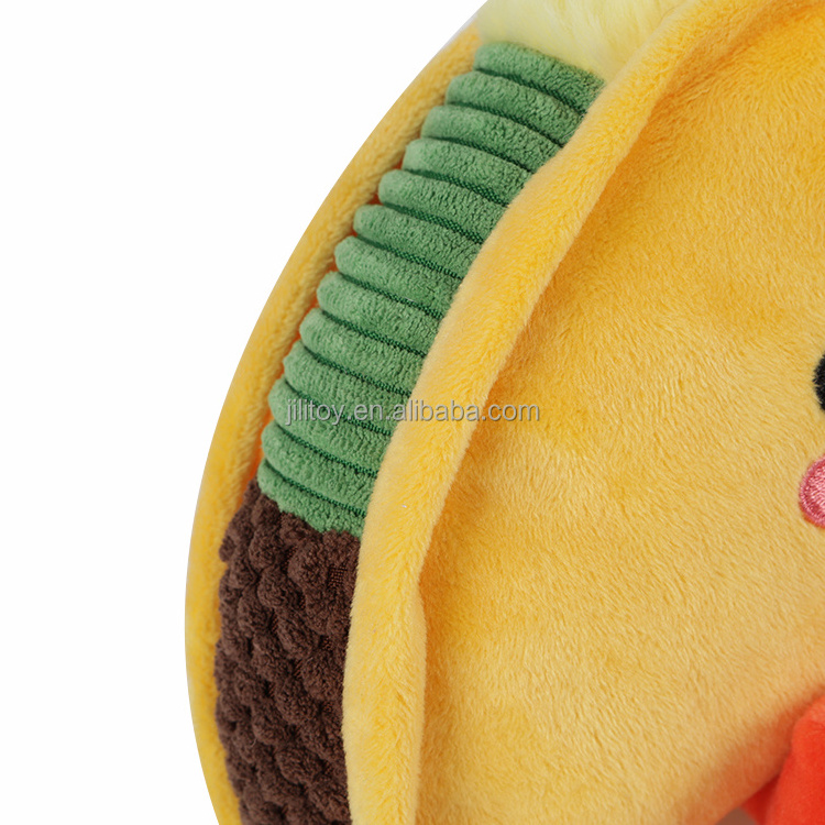 taco and hot sauce kids plush food toys cute baby plush toy Korean custom stuffed animal plush toys food