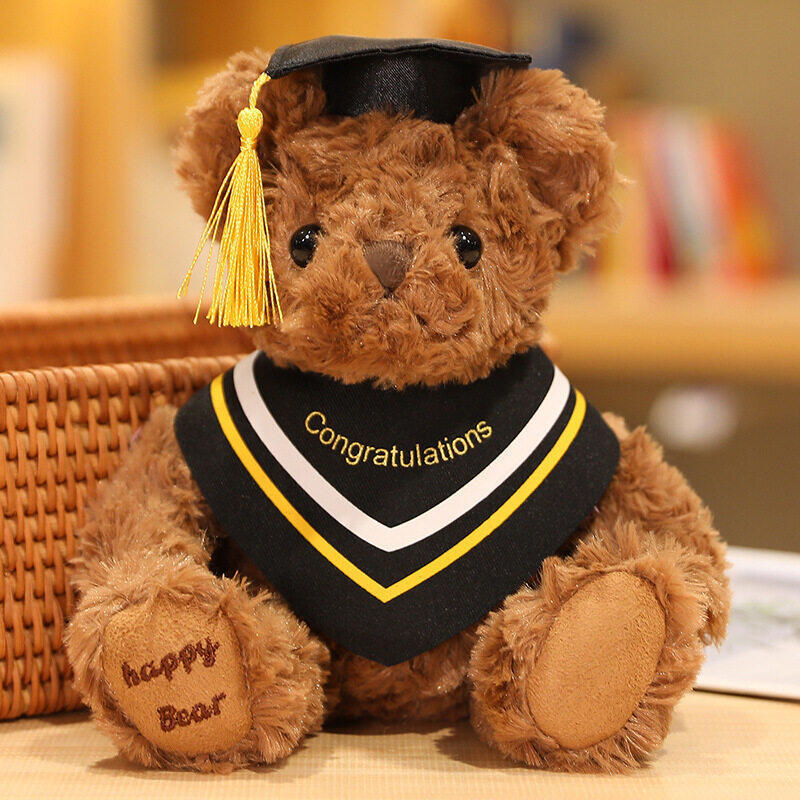 wholesale graduation teddy bear cute custom plush toy stuffed animal for gifts