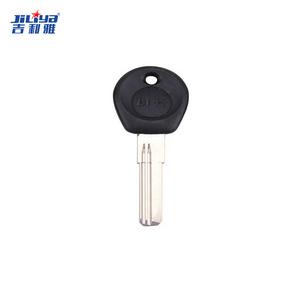 Jiliya Hot Sale Custom Durable Plastic Handle Brass Door Household Key Blank