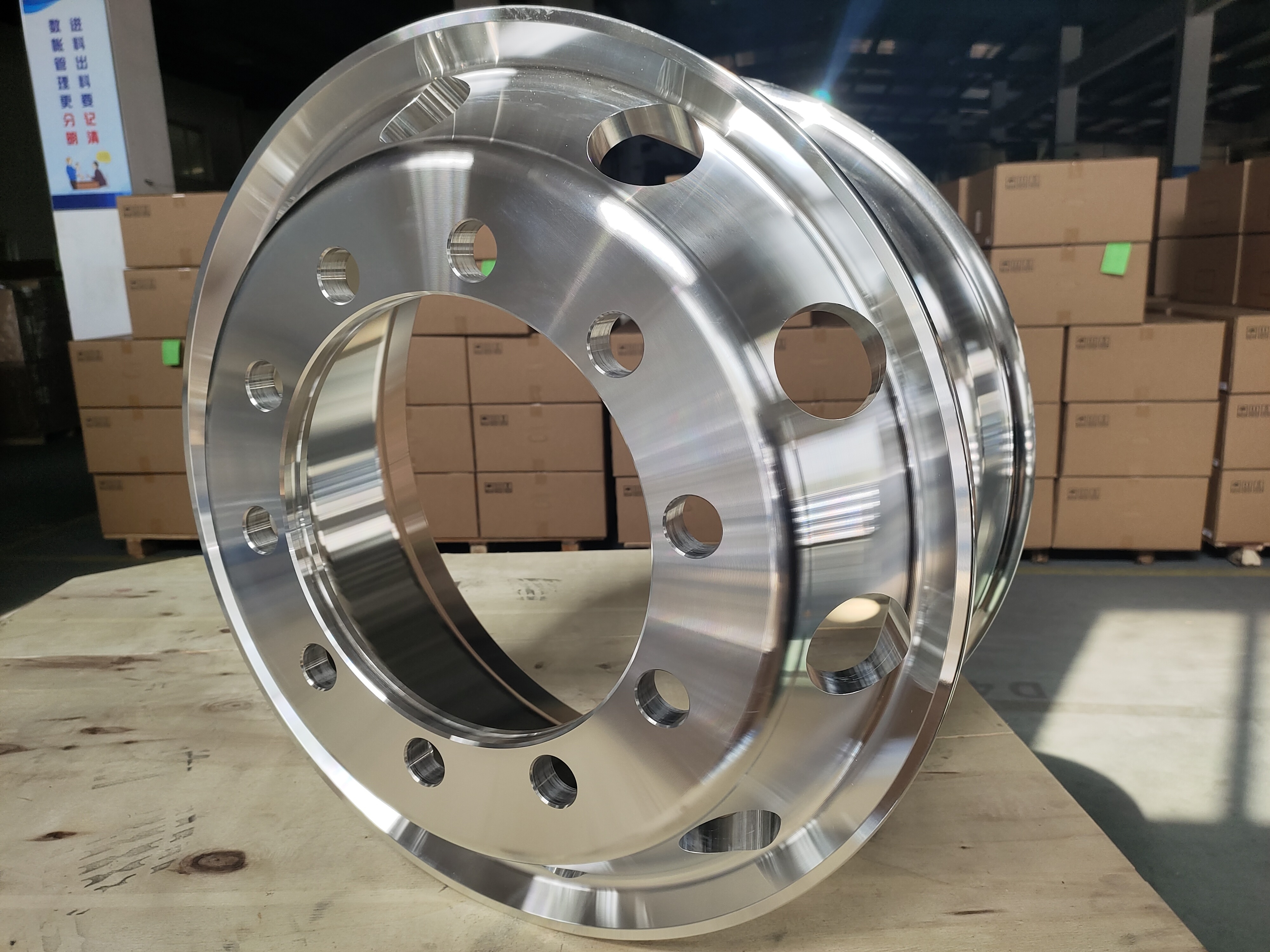 Aluminum wheel 22.5*8.25