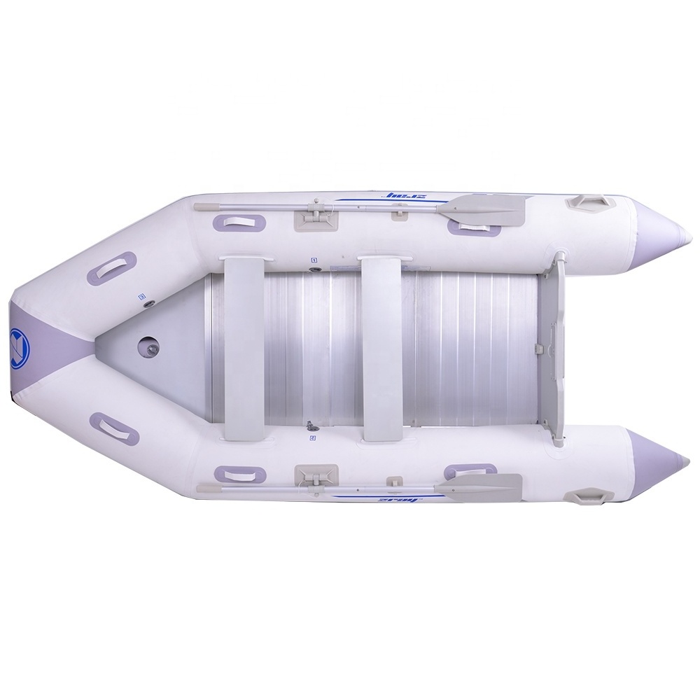 37393 Zray Ranger Boat inflatable portable dinghy laminated PVC boats with Aluminum Floor with pump and Paddle