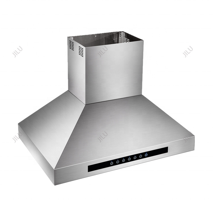 Commercial Metal Hammered Copper Kitchen Exhaust Range Hood