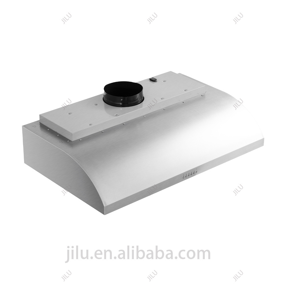 Under Cabinet Kitchen Range Hood Hoods 30 Inchality Ceiling Slim Electric Stainless Steel Novels Free Spare Parts Chimney 120