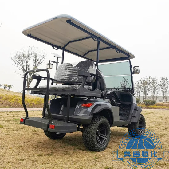 Custom golf cart tour car patrol car quadricycle chassis plus rear axle 6 seater electric golf cart