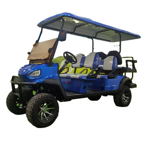 4 Person 72V Electric Lifted Golf Cart Off Road Buggy With Lithium Battery