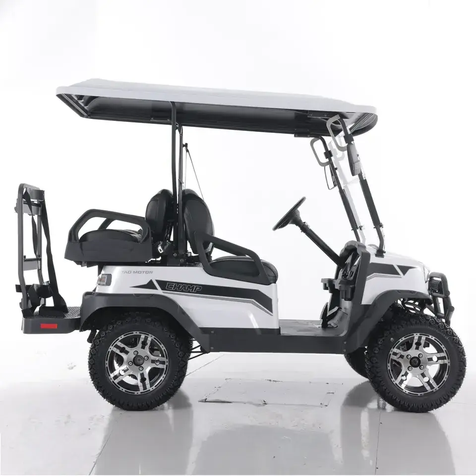 Electric Golf Cart 2 Seats 4 Passengers Golf Buggy