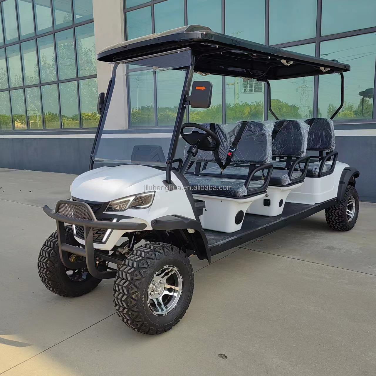 Combination Design Golf Cart 2 Seaters Golf Carts Trailers