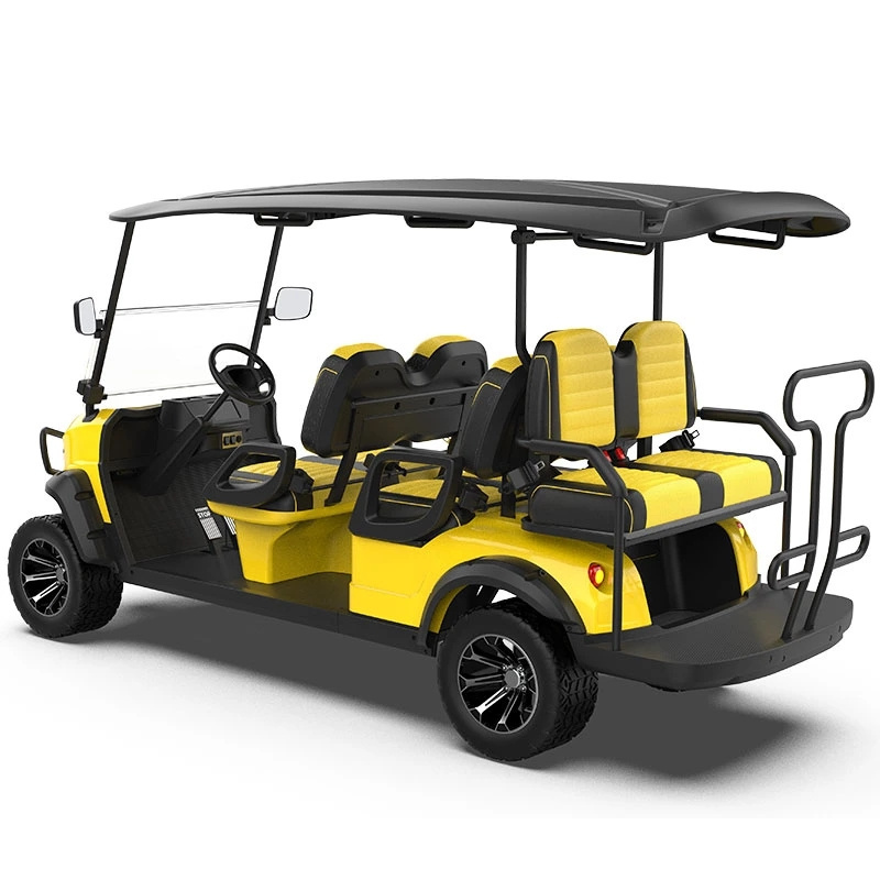 Hot Sale 4 Seater 48V Buggy AC Motor 6.3kw off Road Electric Golf Carts with Lithium Battery