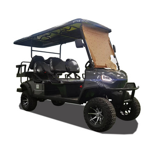 club 2 4 6 seater chinese electric golf cart car for sale 72V lithium custom comfortable 4 seats electric golf carts