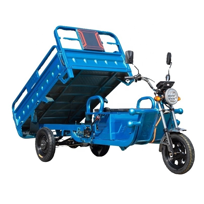 24 inch electric trike fat tire 3 wheel Electric Tricycle three wheels adult cargo electric bike with basket