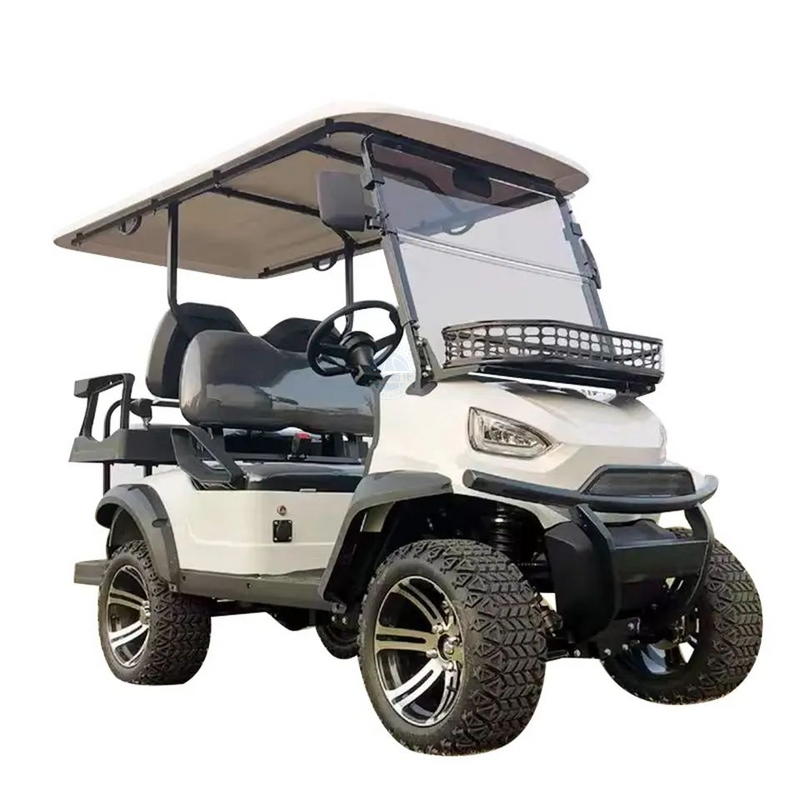 Wholesale golf cart electric utility vehicle 6 seater golf cart luxury 2/4/6/8/10 seater golf cart with gas or electric power