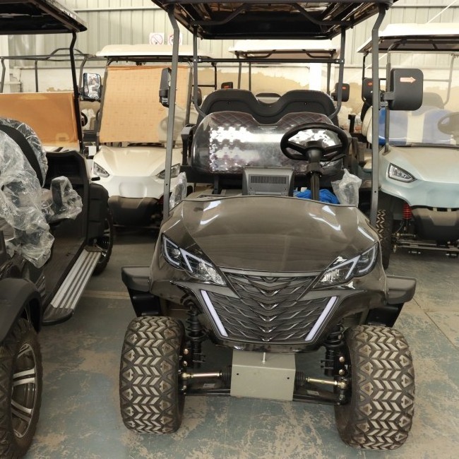 4 Person 72V Electric Lifted Golf Cart Off Road Buggy With Lithium Battery