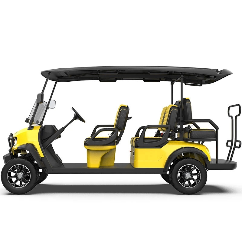 Hot Sale 4 Seater 48V Buggy AC Motor 6.3kw off Road Electric Golf Carts with Lithium Battery