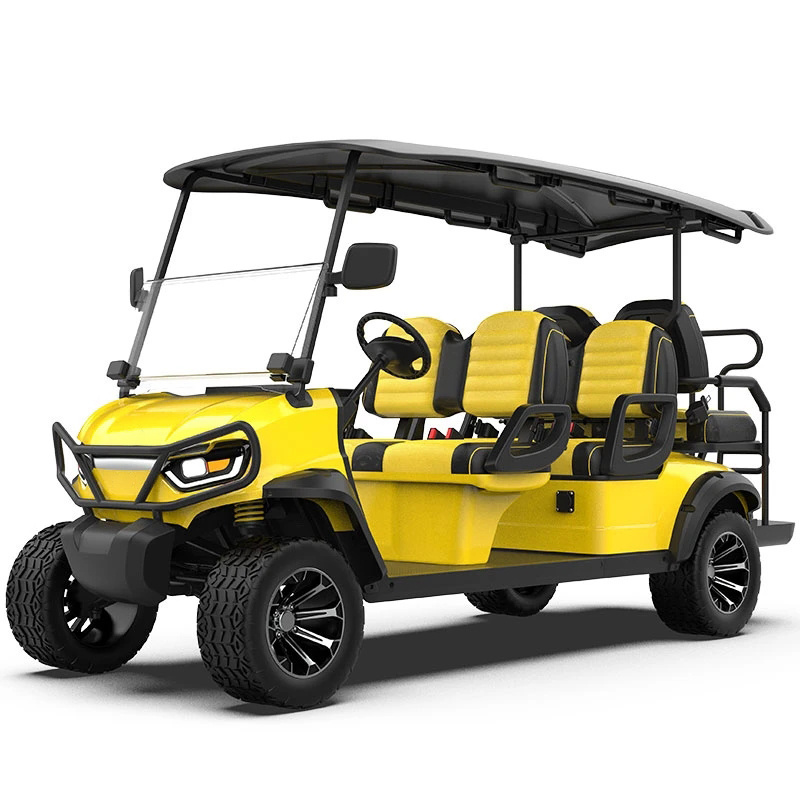 Hot Sale 4 Seater 48V Buggy AC Motor 6.3kw off Road Electric Golf Carts with Lithium Battery