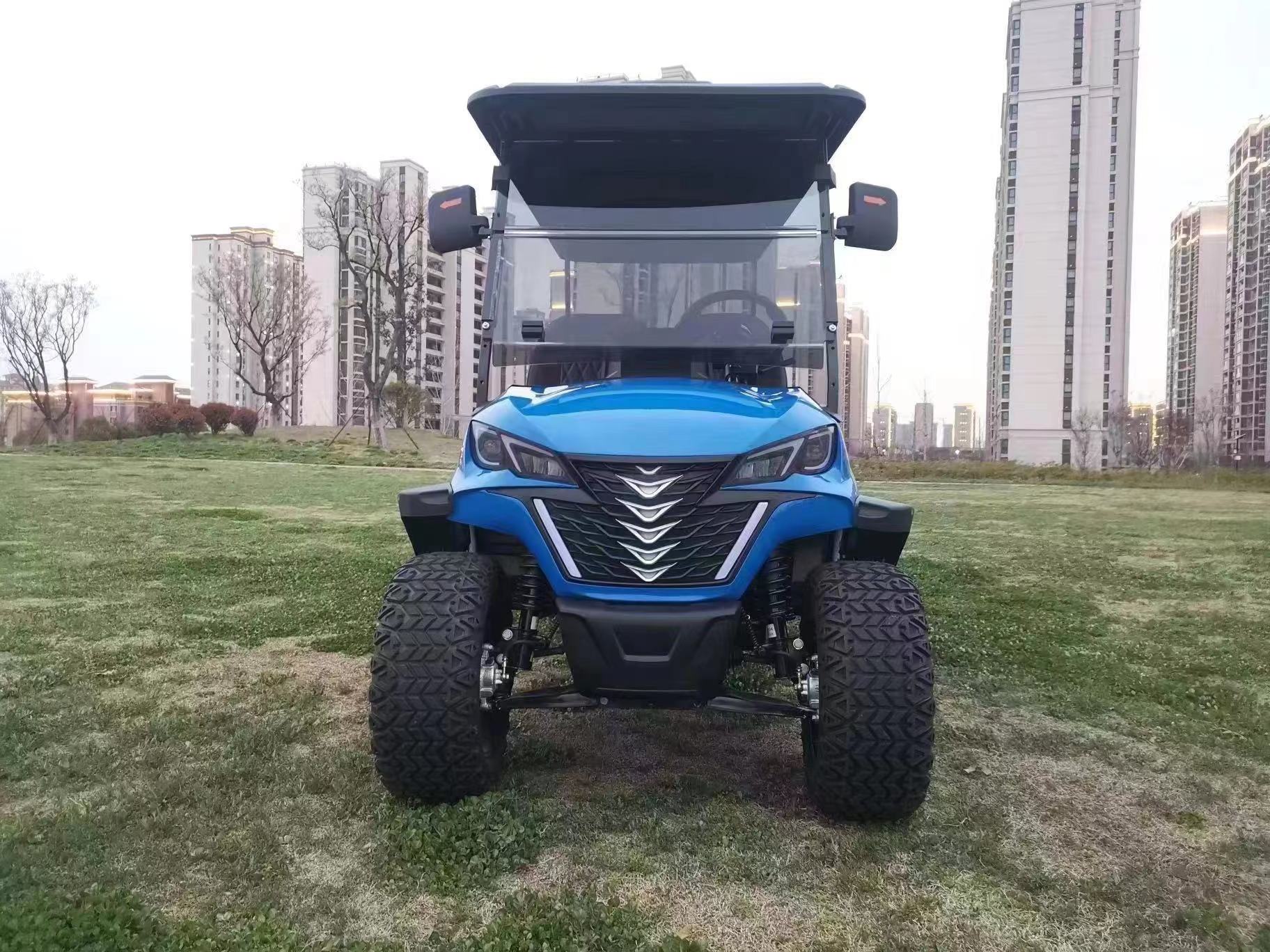 EPA approved 6 passenger off road golf cart with motor for sale 4 seater golf cart with gas or electric power