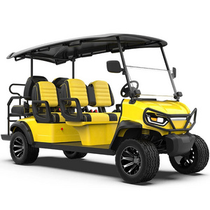 Hot Sale 4 Seater 48V Buggy AC Motor 6.3kw off Road Electric Golf Carts with Lithium Battery