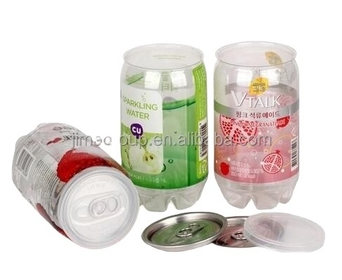 plastic  cans PET cans for coke and Sprite empty PET cans for soda coffee shop bar