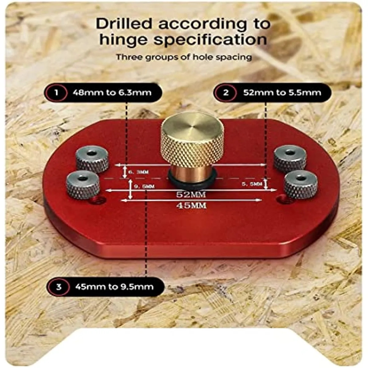 New 35mm hidden hinge jig opening locator drilling tools concealed cabinet hinge boring jig