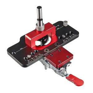 New 35mm hidden hinge jig opening locator drilling tools concealed cabinet hinge boring jig