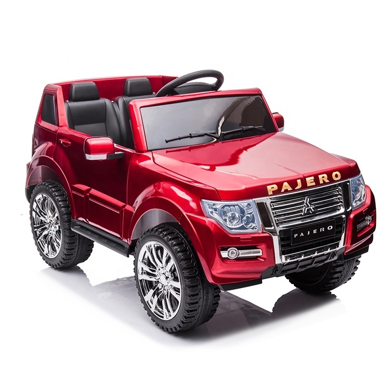 2021 pajero licensed electric kids car rc ride on toy car for baby