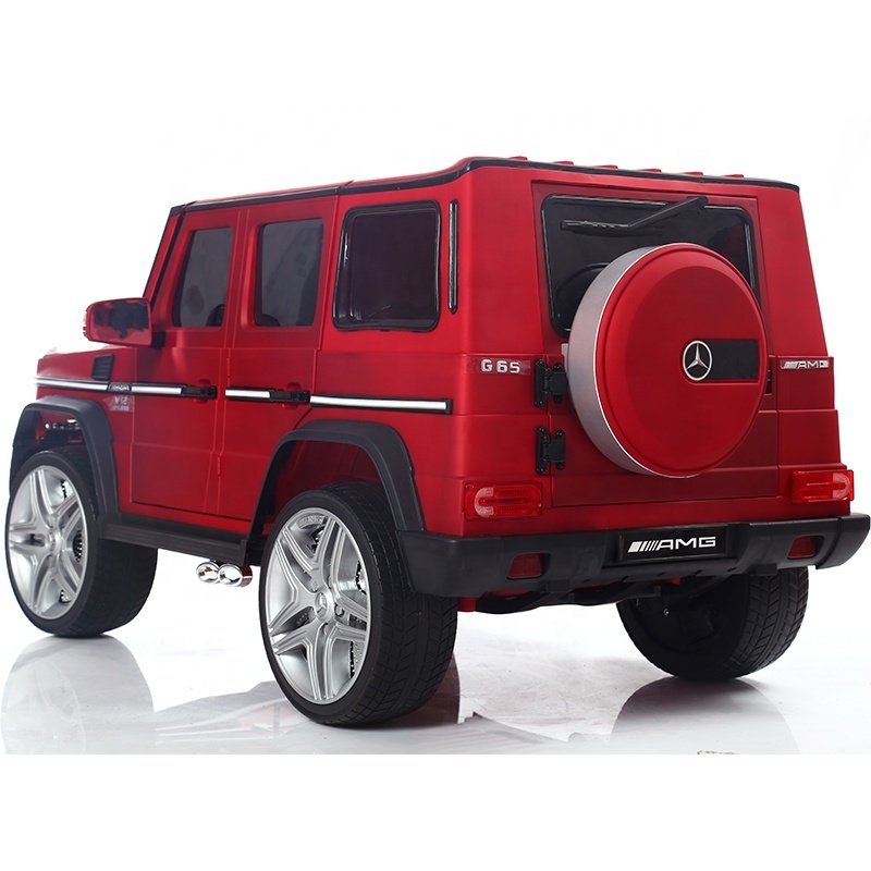 Benz Licensed AMG G65 power wheel ride on cars 12V electric toy cars for kids with MP3 & LED lights