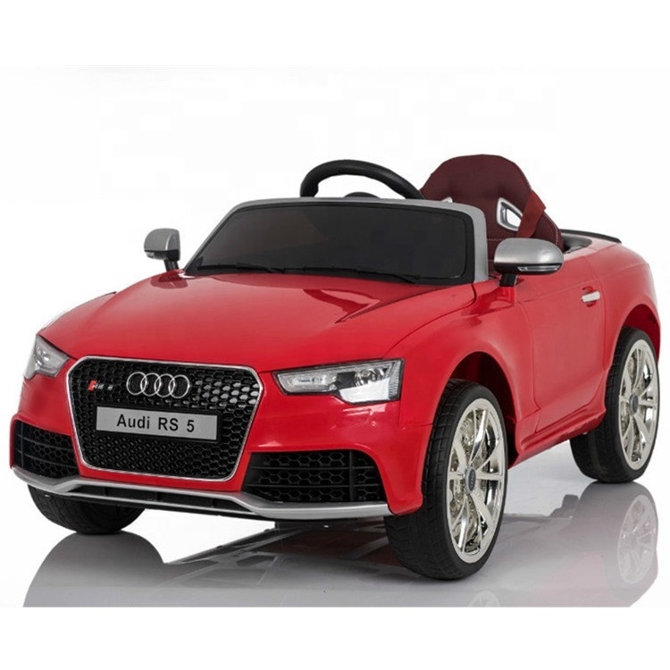 AUDI RS5 licensed factory price kids ride on car 12V electric remote control battery power toy car for children to drive