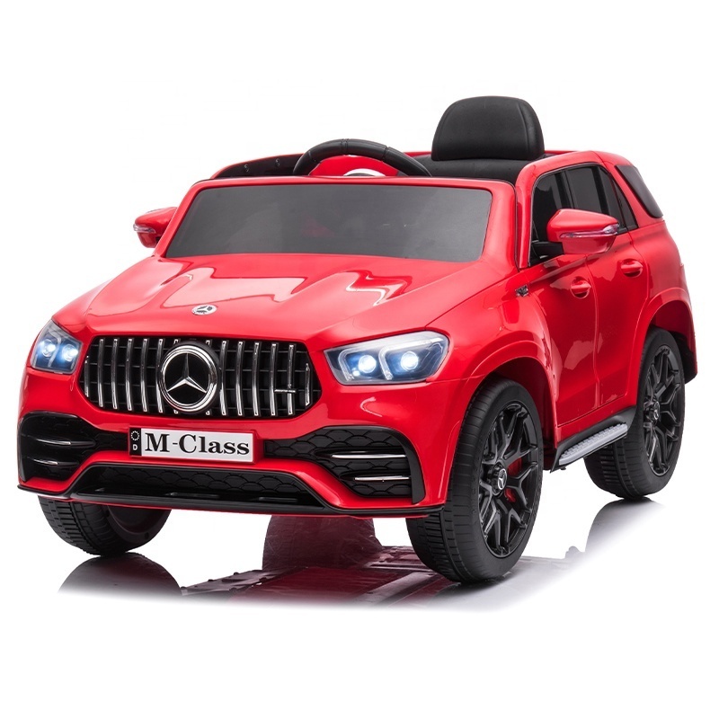 kids ride on electric 4WD vehicle with parent remote battery power benz M-Class licensed pink toy car for girls