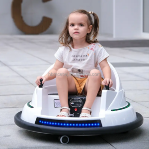 powerwheels wild thing 360 spinning ride Bumper Car Kids Battery Operated Electric Car Children Ride-On Toys Rocking Car