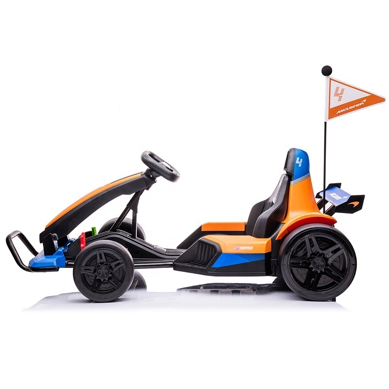 24v electric licensed drift go kart  10 years old big kids ride on toy car