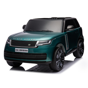 Licensed suv car for kids to drive 12V rover kids electric ride on cars with light and music