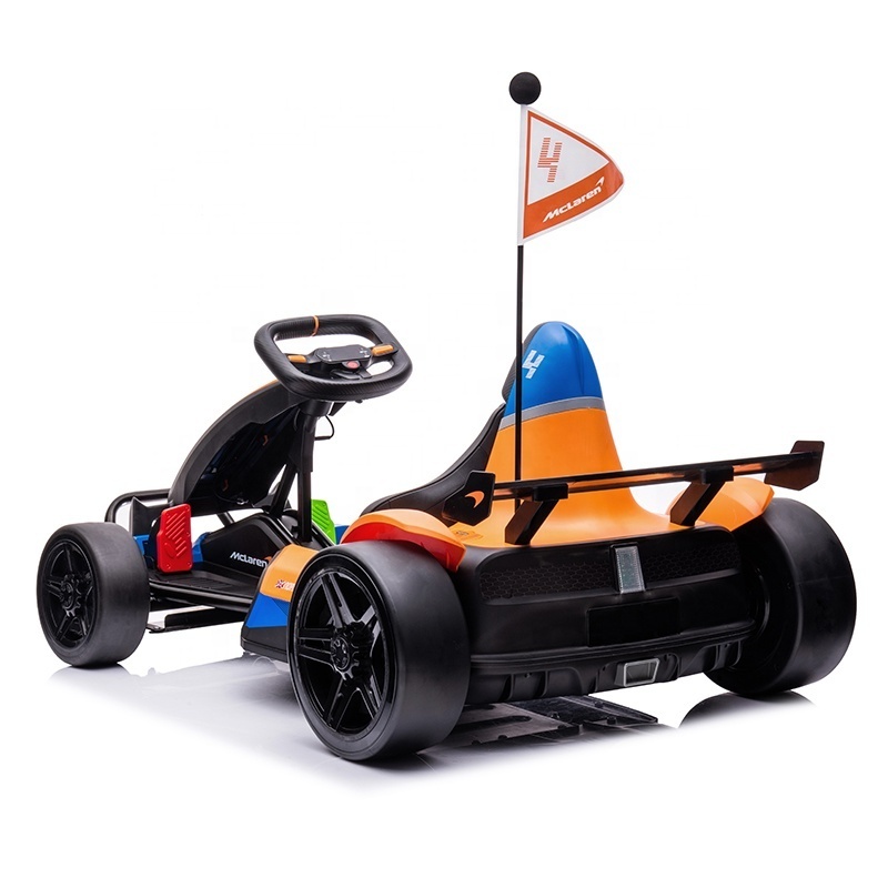 24v electric licensed drift go kart  10 years old big kids ride on toy car