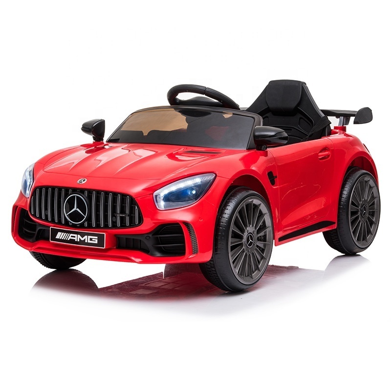 Benz GTR licensed remote control 12 volt cheap baby ride on car battery operated electric toy cars used for kids to drive