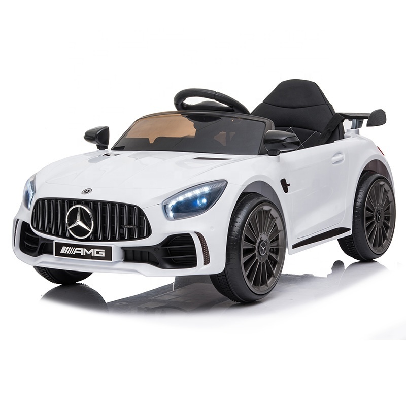 Benz GTR licensed remote control 12 volt cheap baby ride on car battery operated electric toy cars used for kids to drive