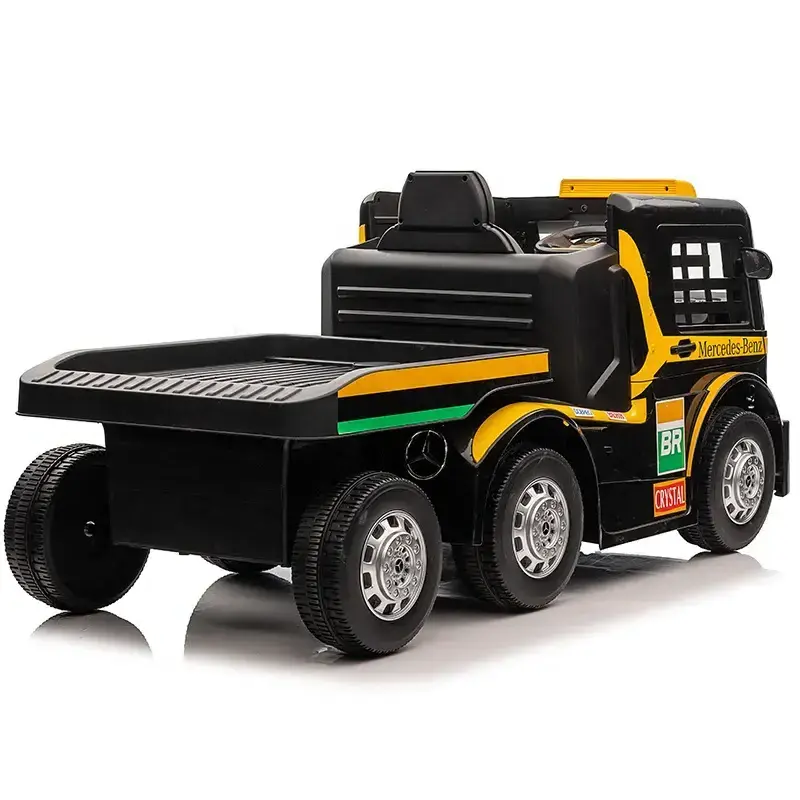 newest ride on lorry car with trailer kids ride on 12v 24v electric truck plastic baby ride on tractor remote control