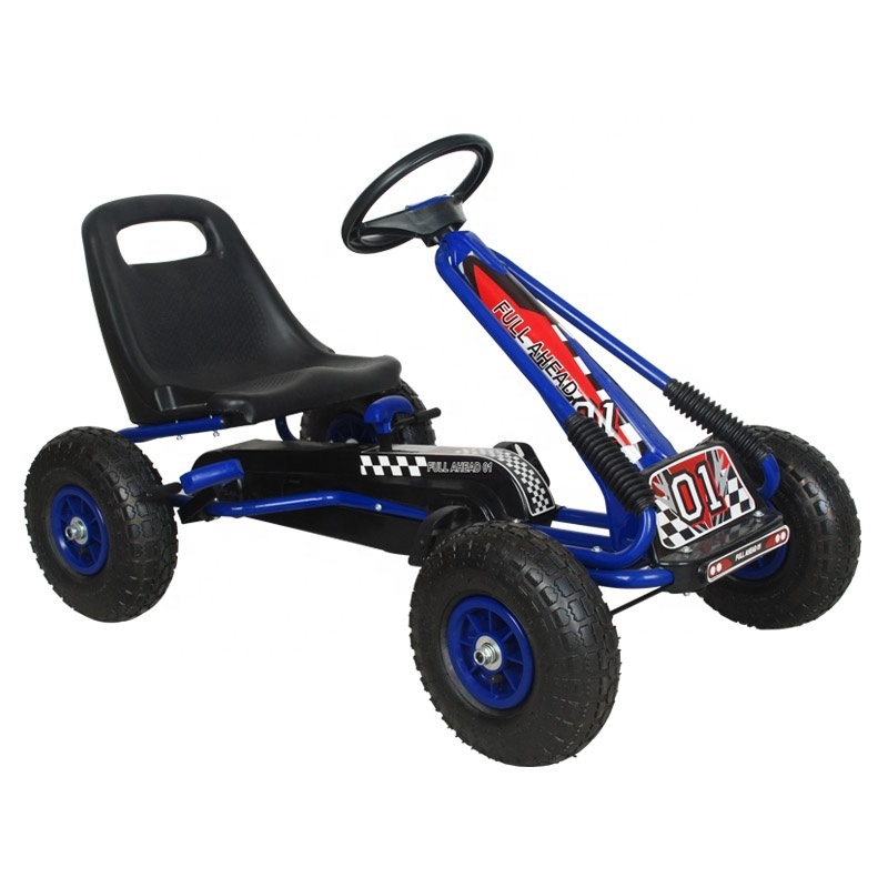 Outdoor toy high quality new racing pedal go kart ride on car for kids to play