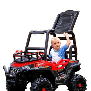 New Children's Outdoor toy vehicle electric 24 volt ride on car for kids 4x4 big UTV